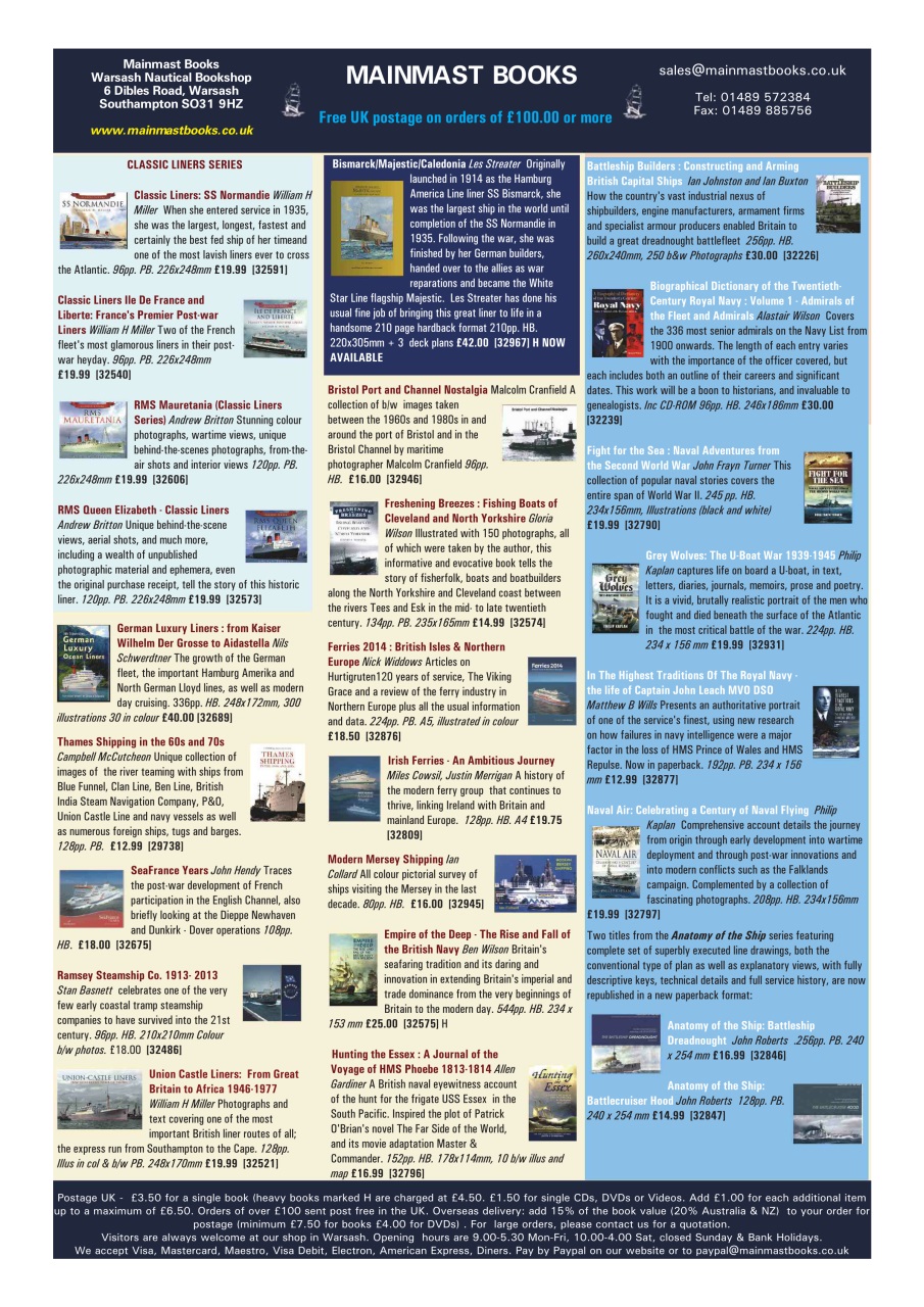 Ships Monthly Preview Pages