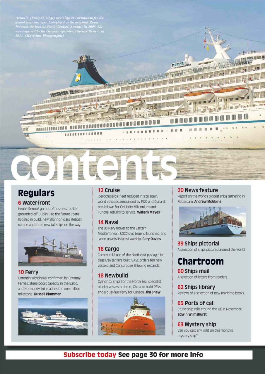 Ships Monthly Preview Pages