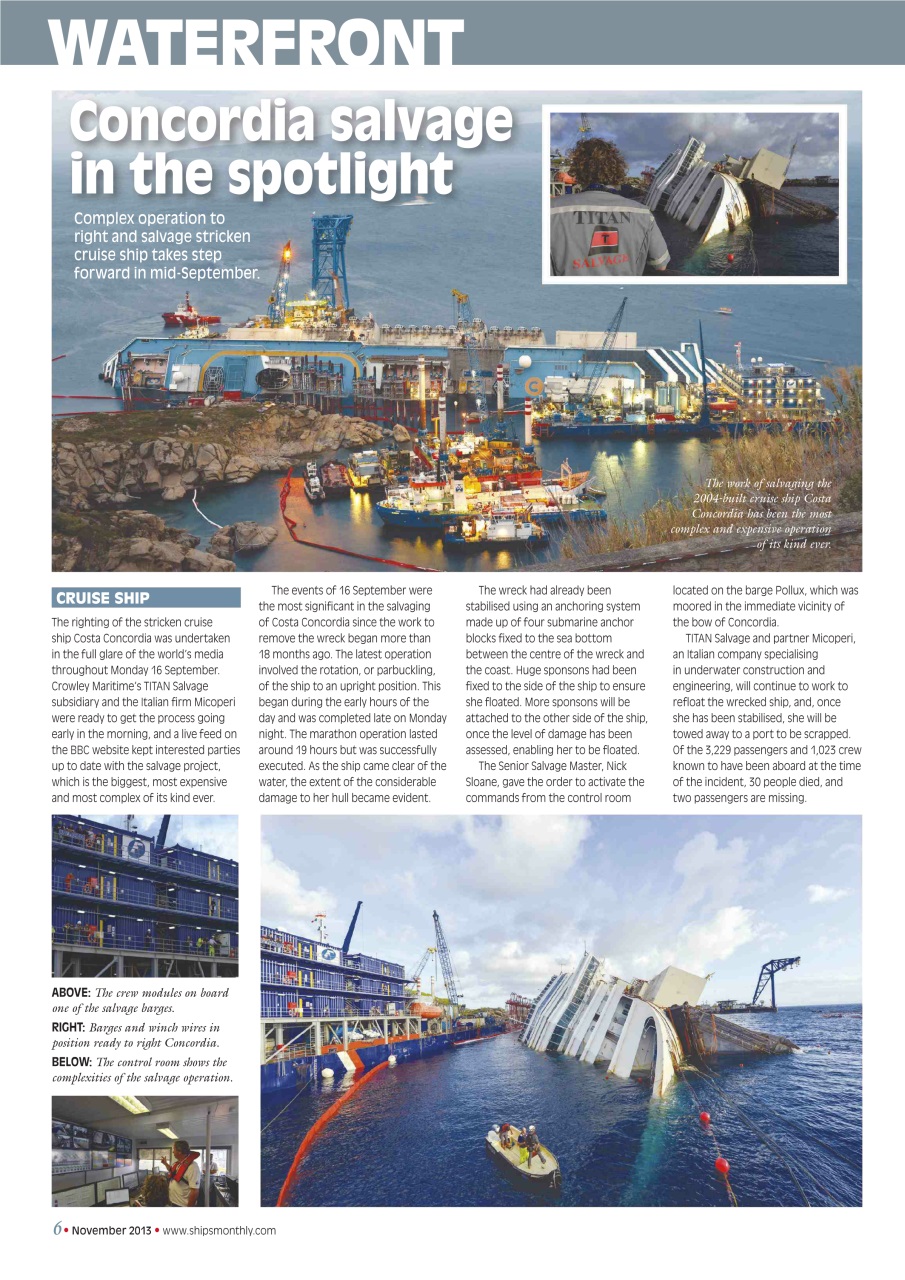 Ships Monthly Preview Pages