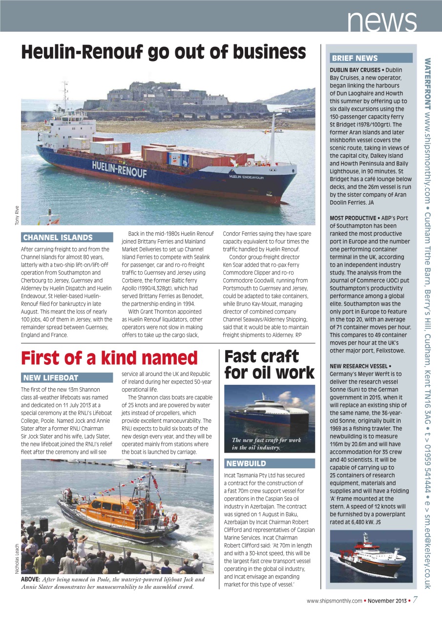 Ships Monthly Preview Pages