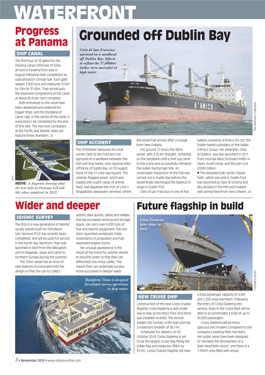 Ships Monthly Preview Pages