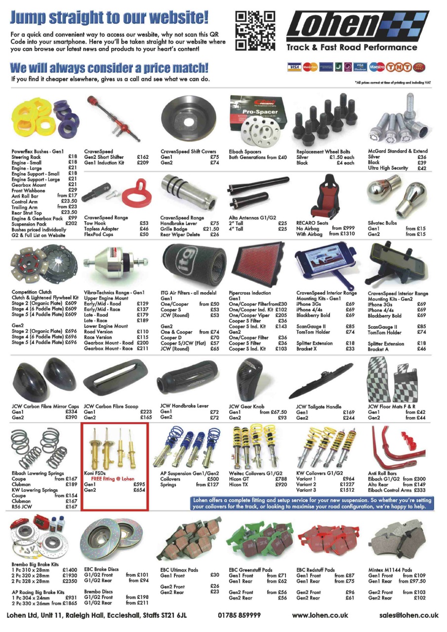 Performance Mini Preview Pages