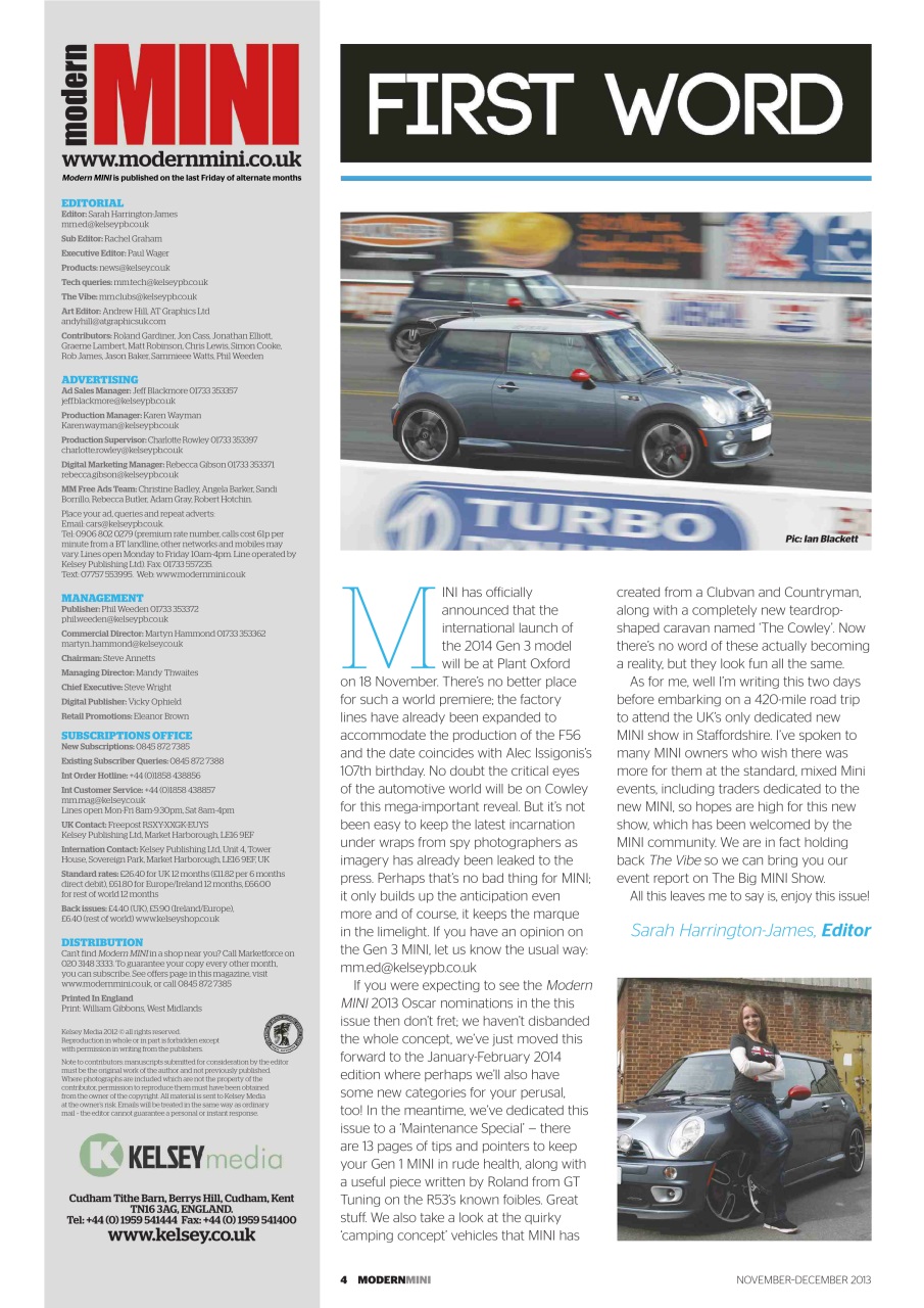 Performance Mini Preview Pages