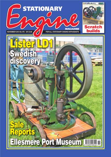 Stationary Engine issue 