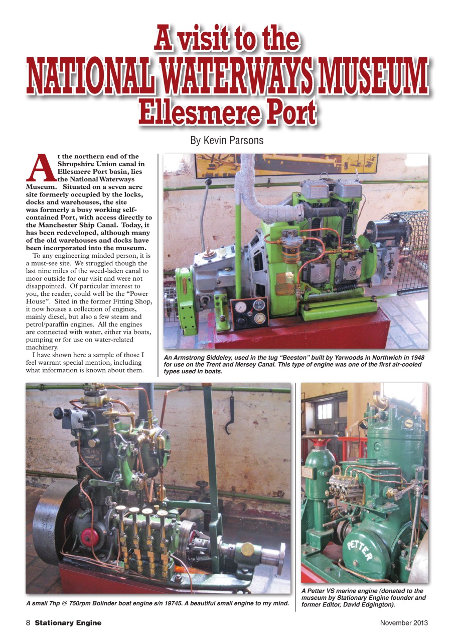 Stationary Engine Preview Pages
