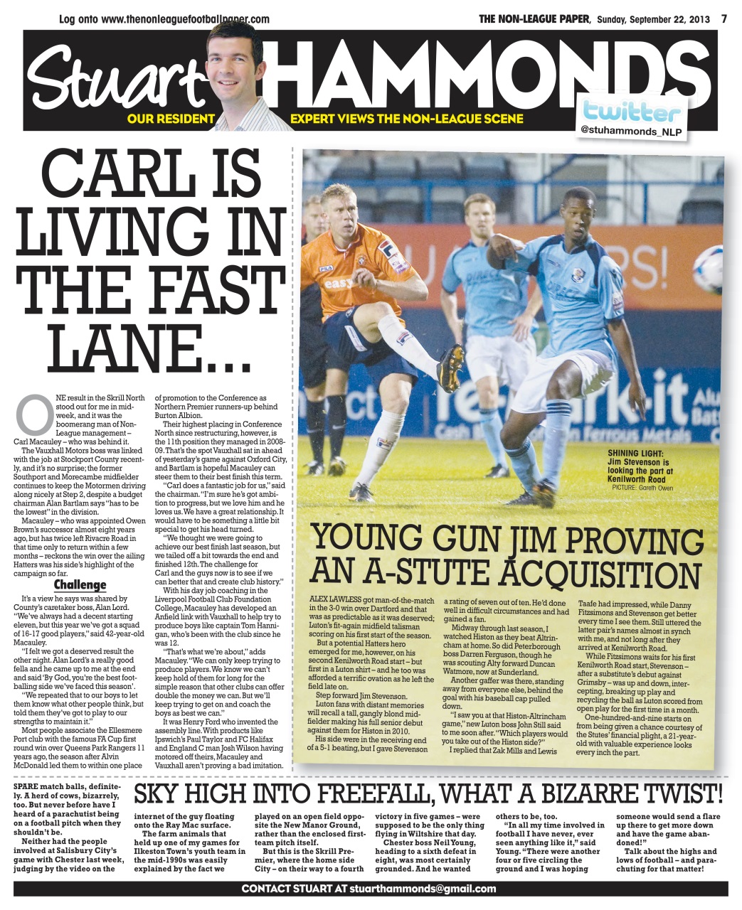 The Non-League Football Paper Preview Pages