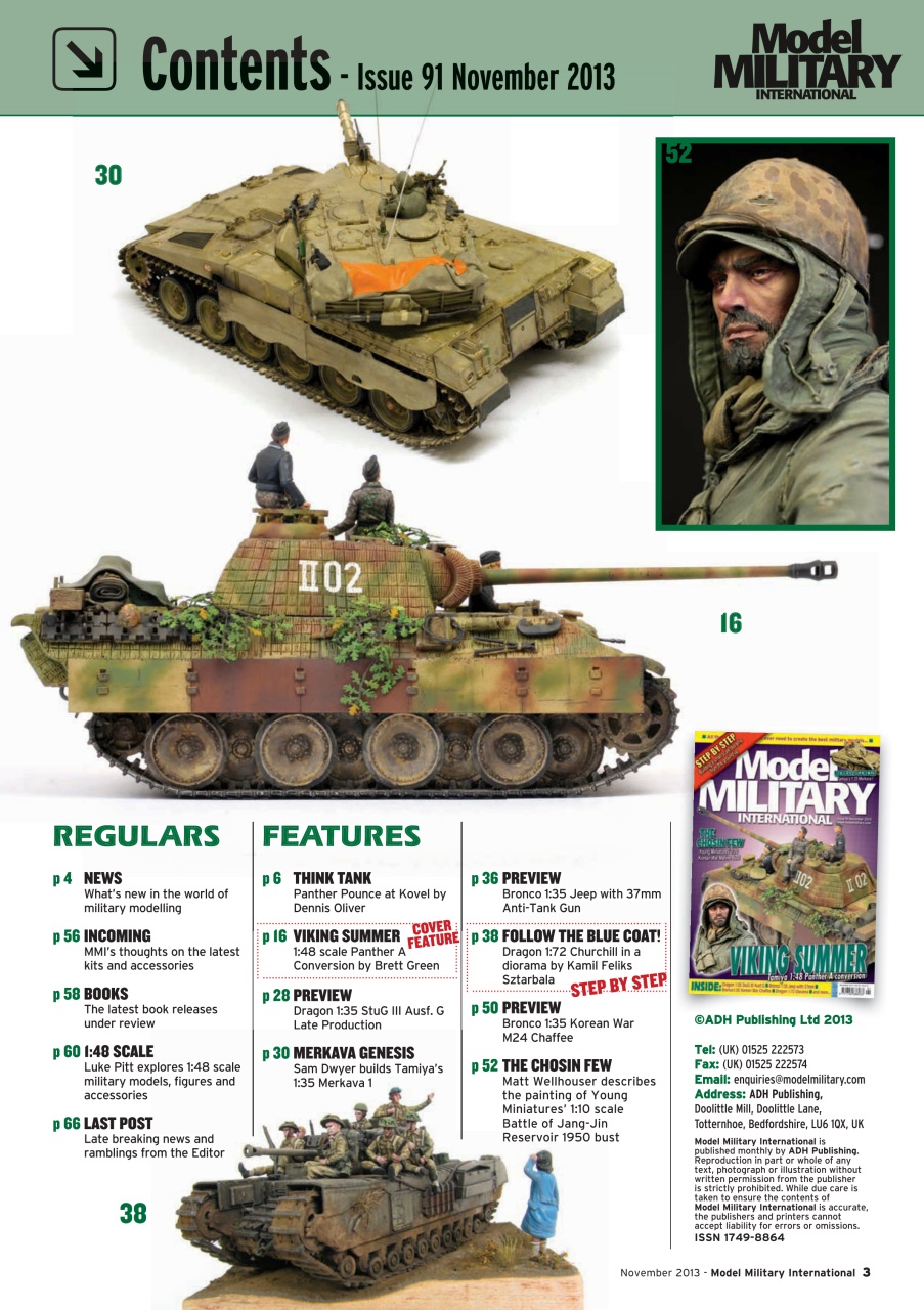 Model Military International Preview Pages