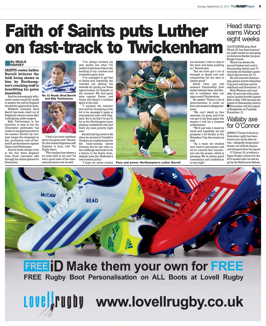 The Rugby Paper Preview Pages