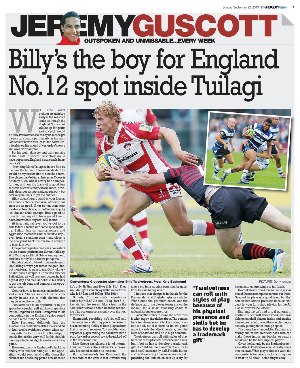 The Rugby Paper Preview Pages