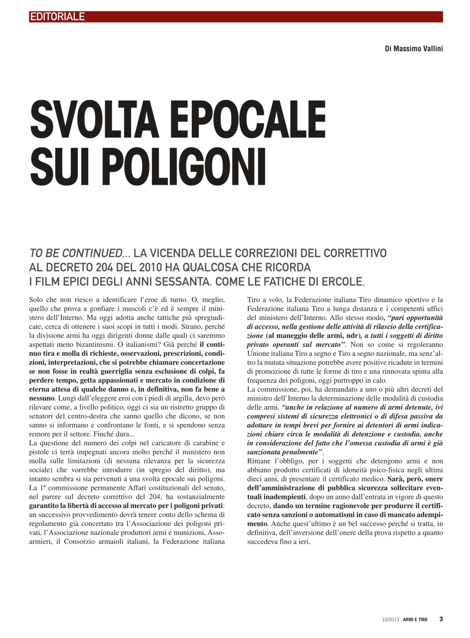 Armi E Tiro Preview Pages
