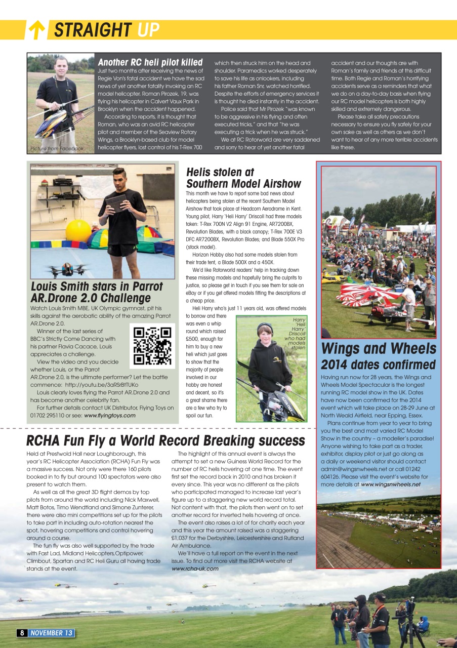 Radio Control Rotor World Preview Pages