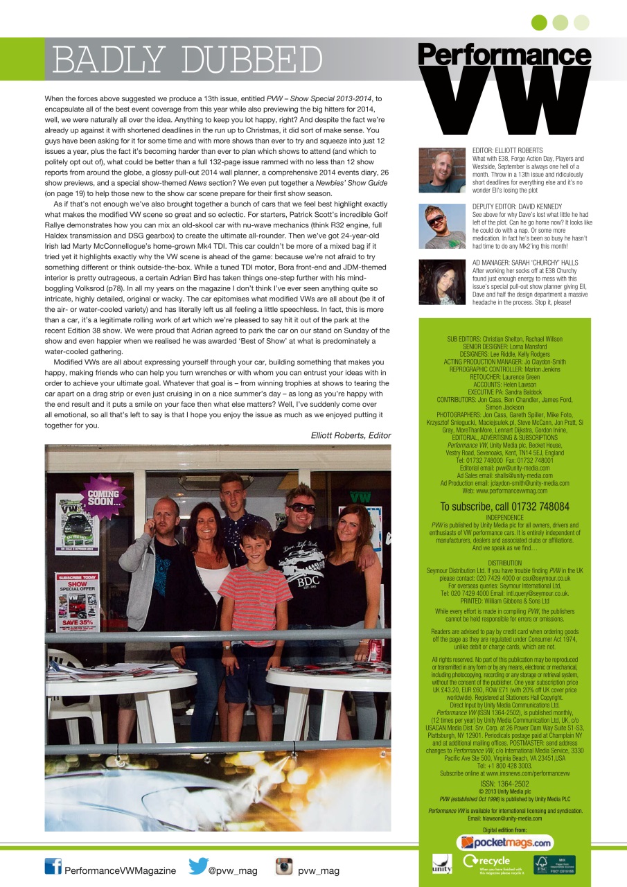 Performance VW Preview Pages