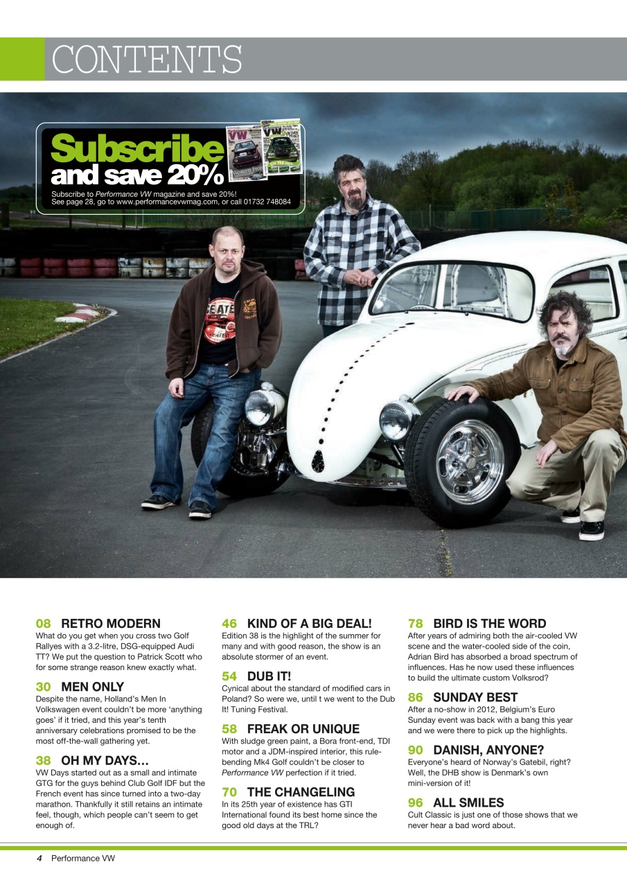 Performance VW Preview Pages