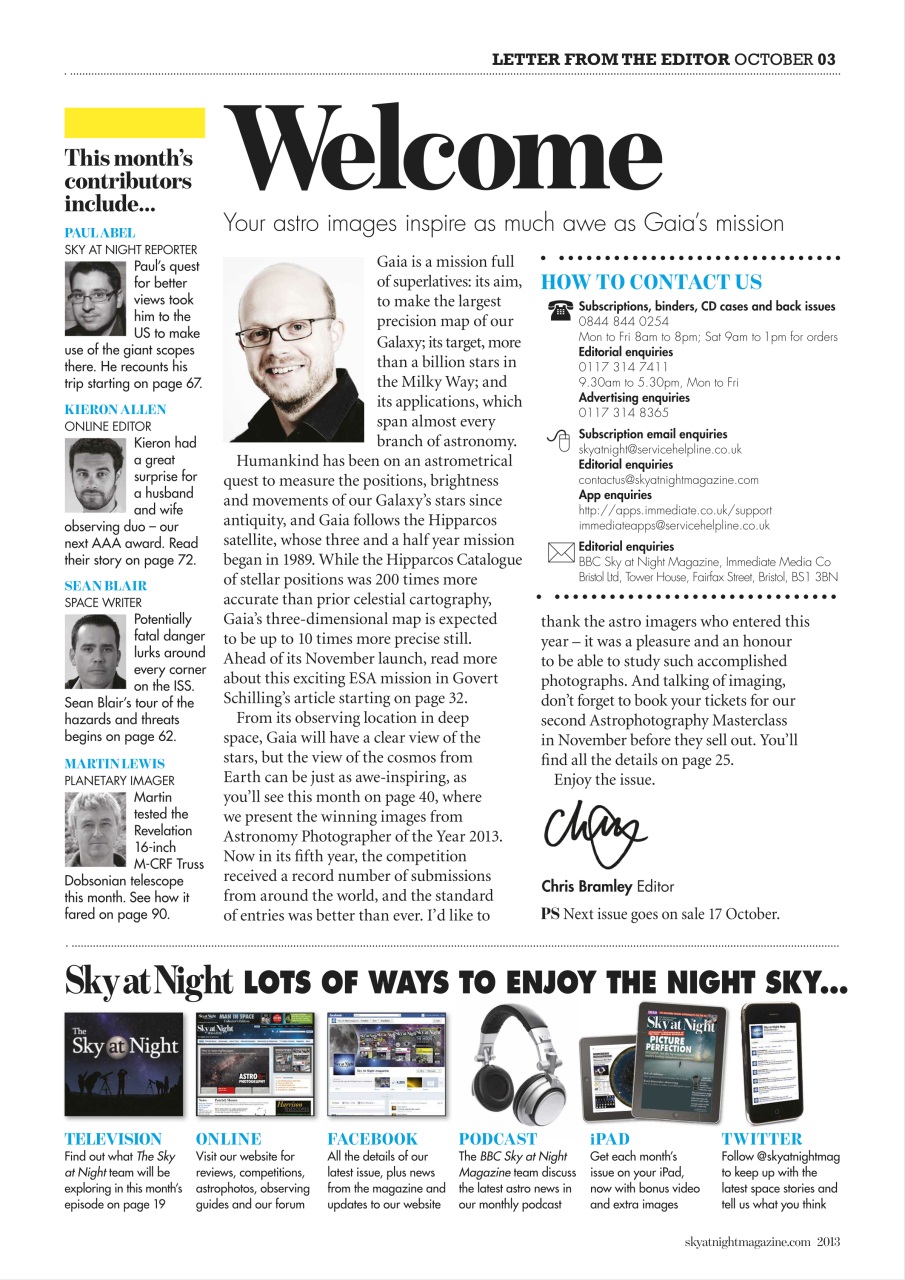 BBC Sky at Night Magazine Preview Pages