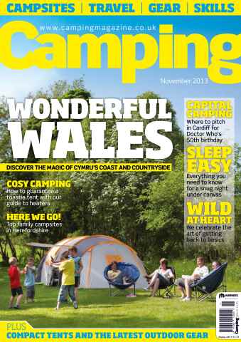 Camping issue Wales special - November 2013