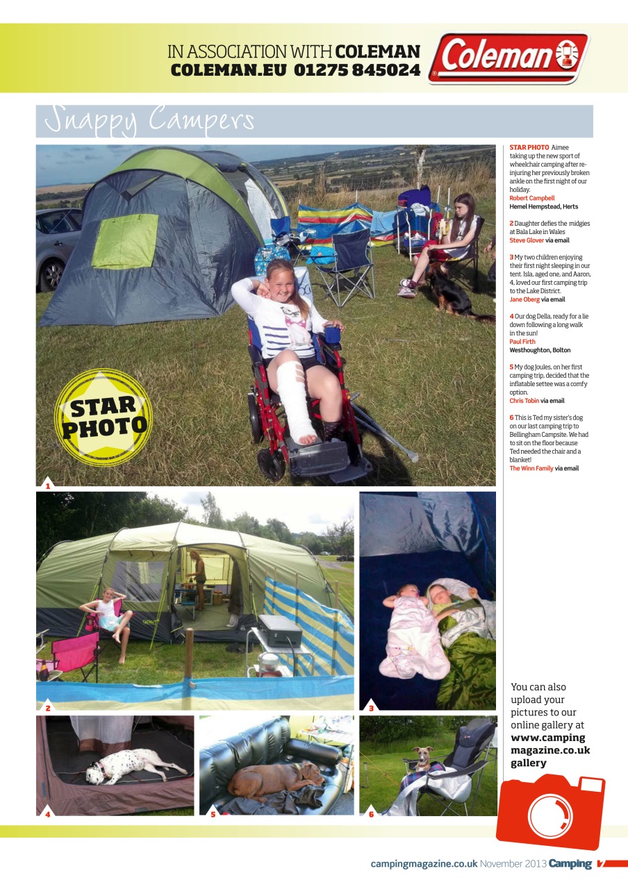 Camping Preview Pages