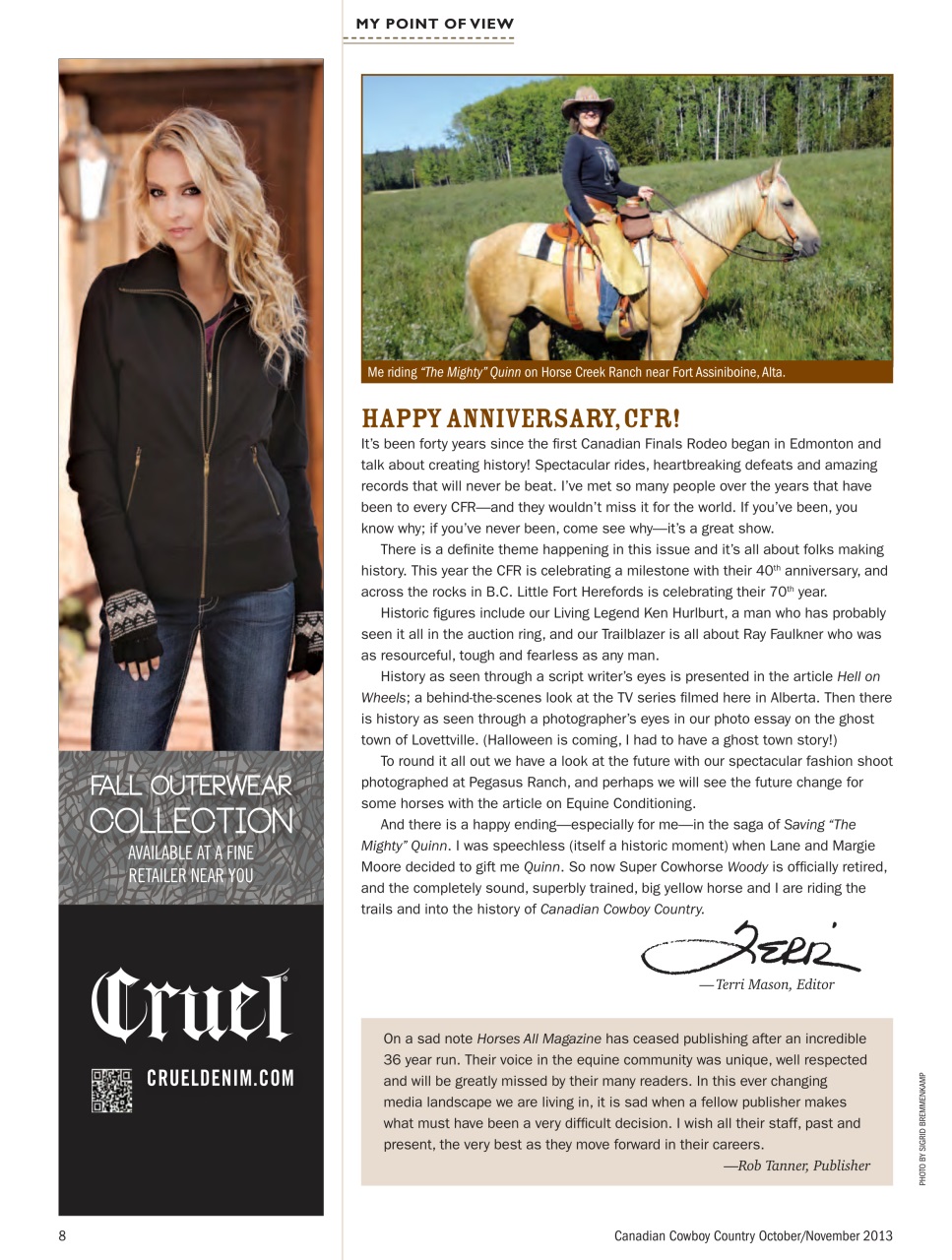 Canadian Cowboy Country Preview Pages