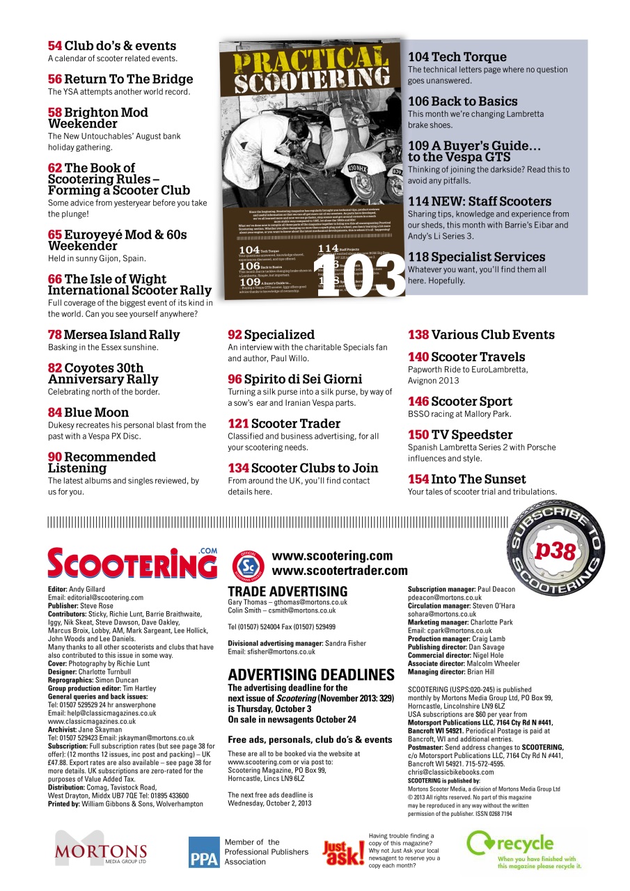 Scootering Preview Pages