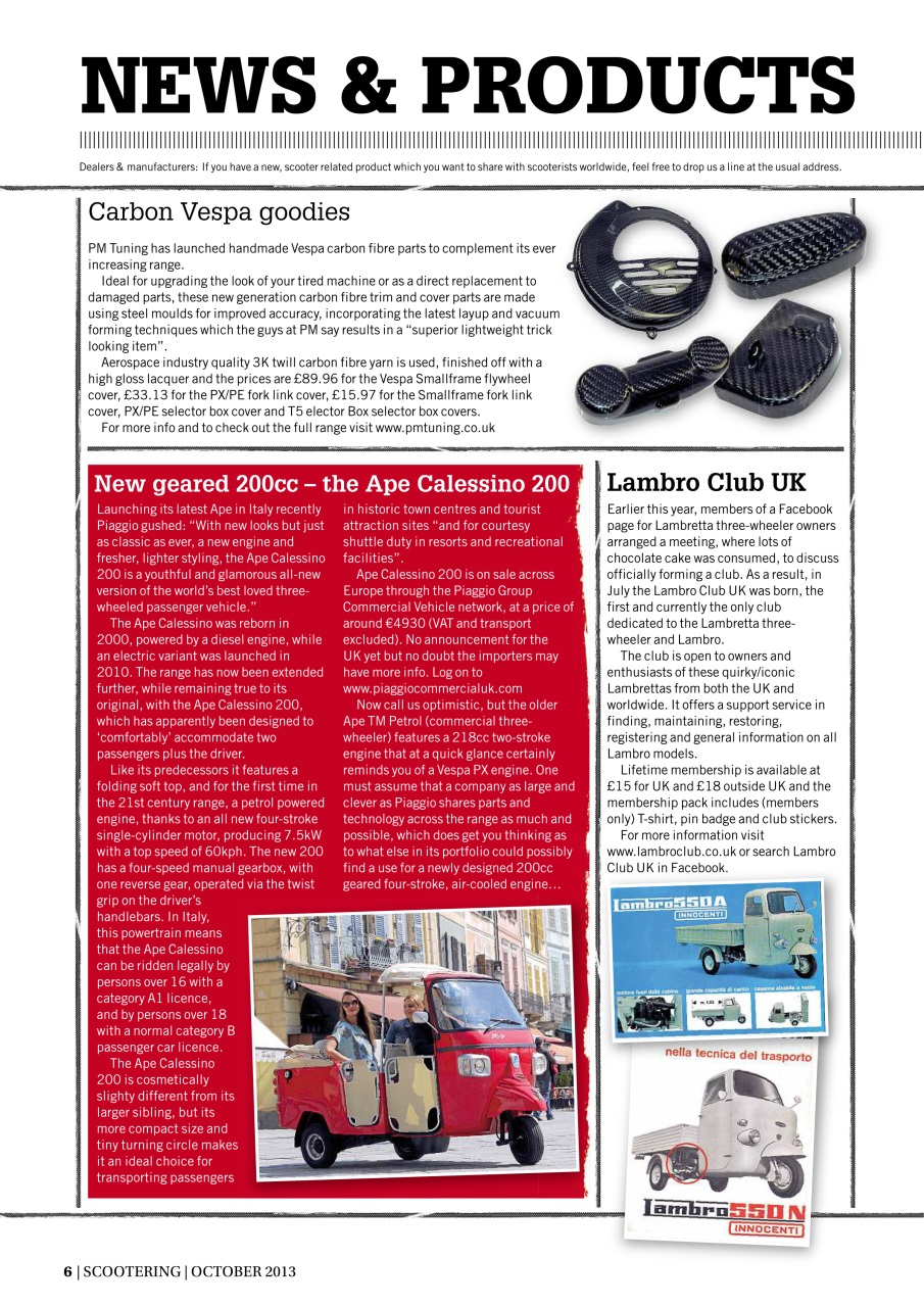 Scootering Preview Pages