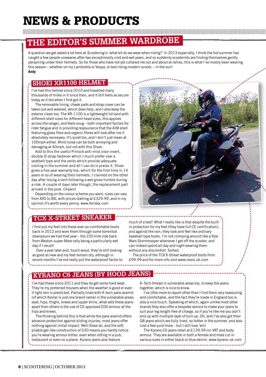 Scootering Preview Pages