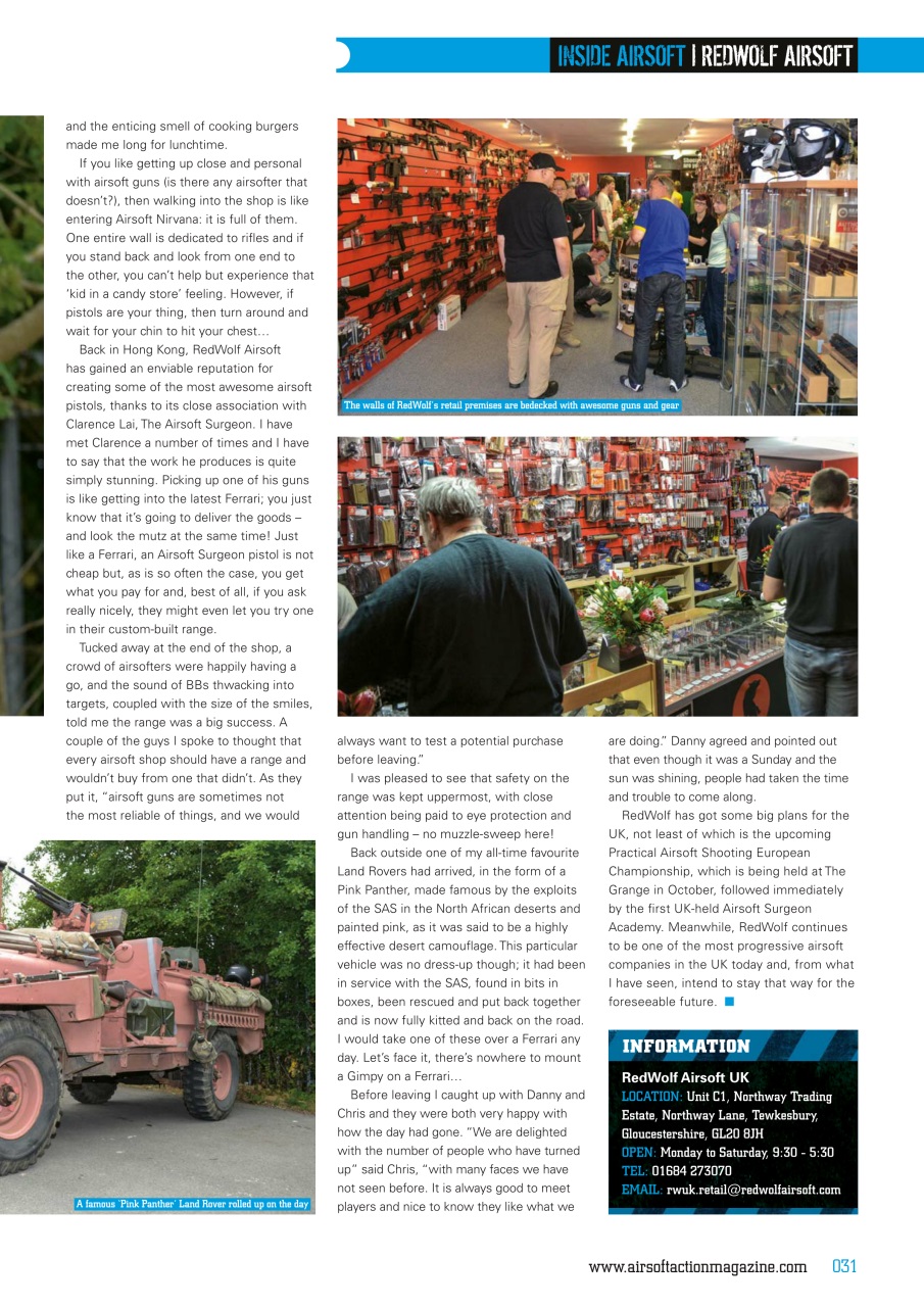 Airsoft Action Preview Pages