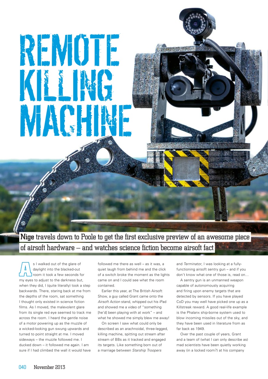 Airsoft Action Preview Pages