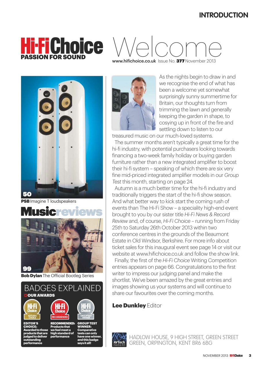 Hi-Fi Choice Preview Pages