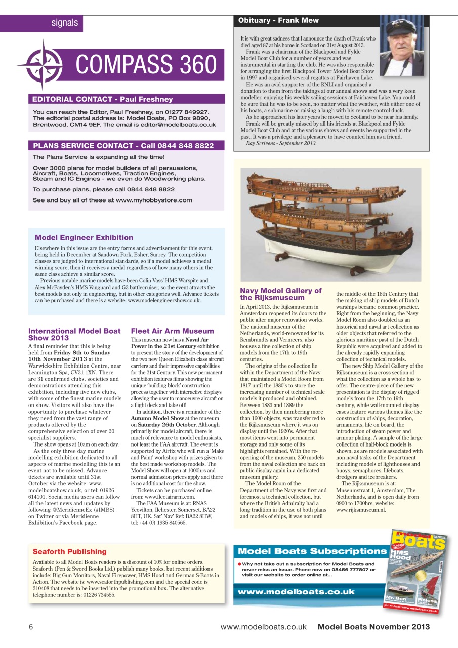 Model Boats Preview Pages