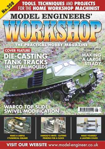 Model Engineer & Workshop Magazine issue October 2013