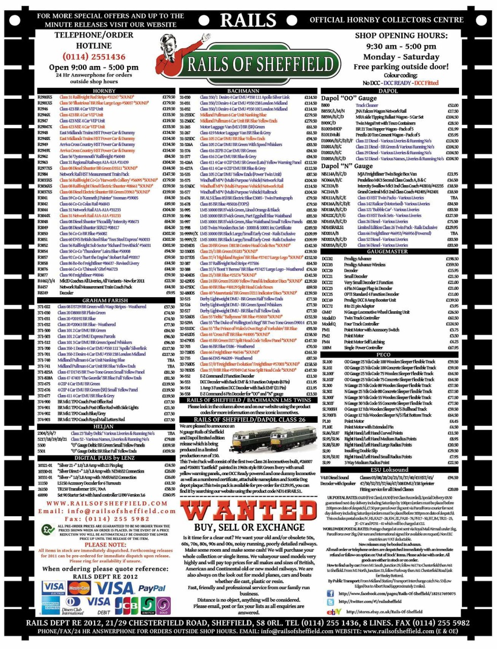 Rail Express Preview Pages