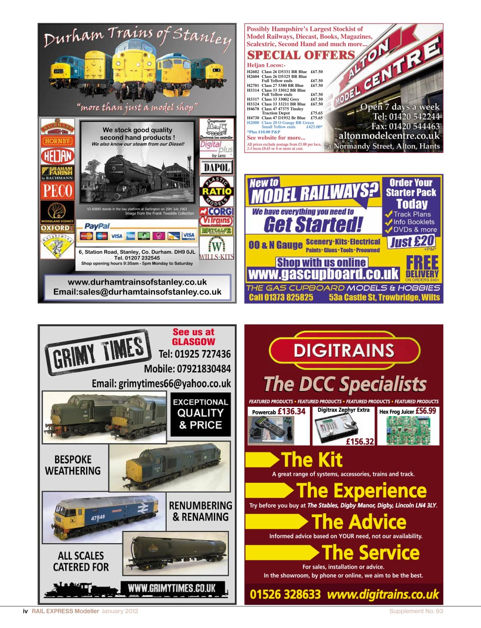 Rail Express Preview Pages