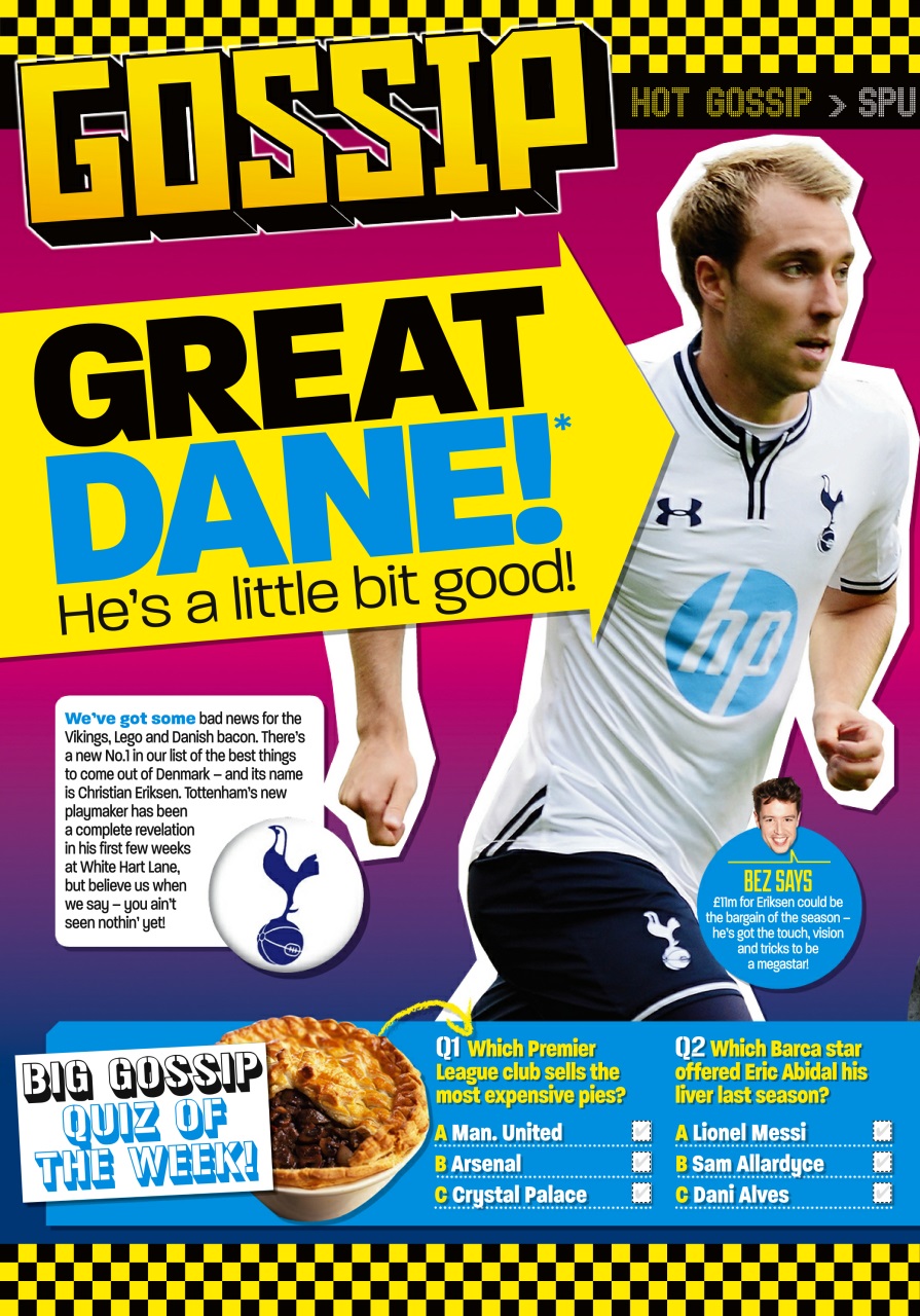 Match of the Day Preview Pages