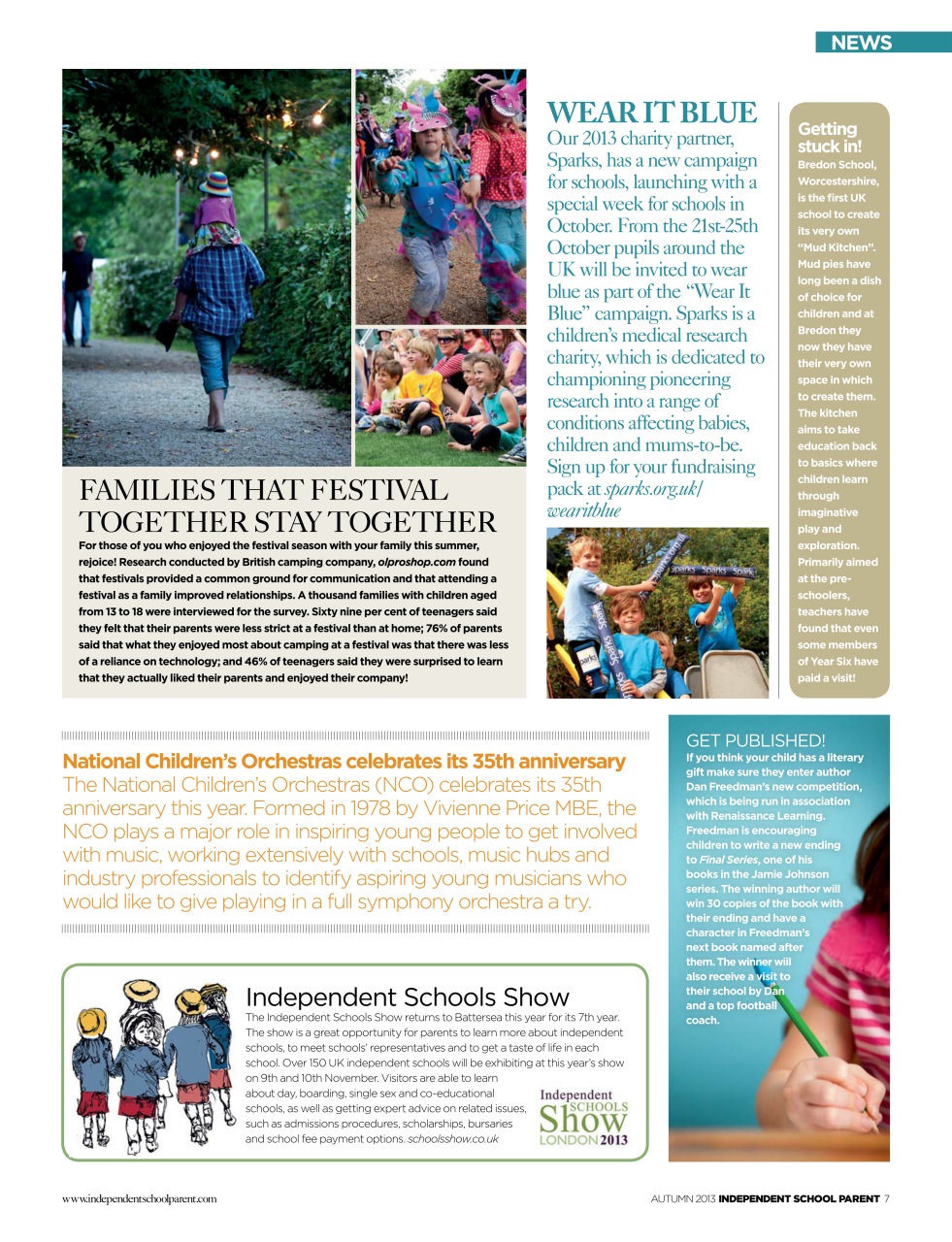 Independent School Parent Preview Pages
