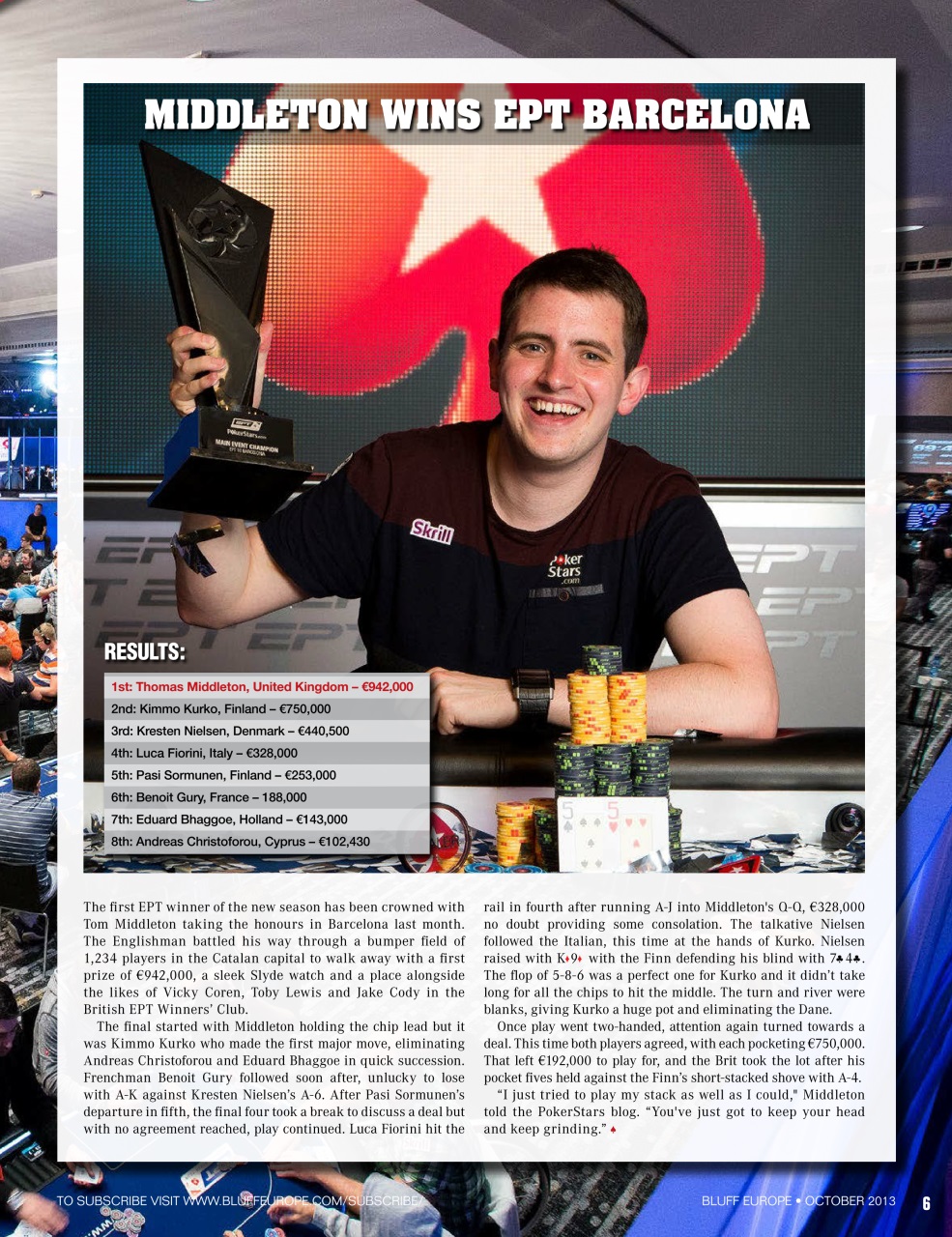 Bluff Europe Preview Pages