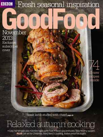 Good Food Magazine issue November 2013