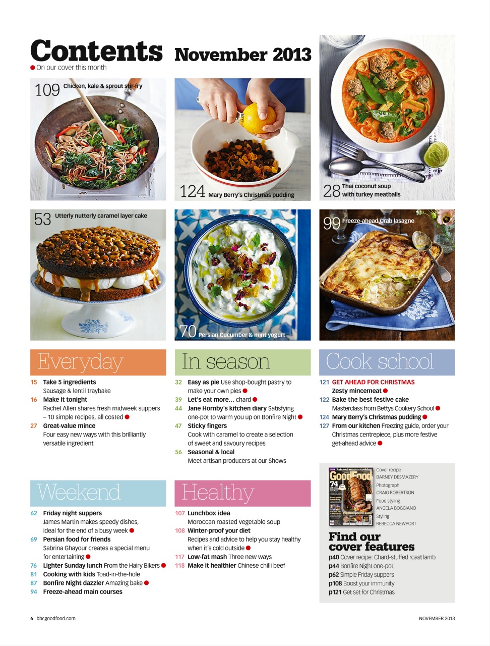 Good Food Magazine Preview Pages