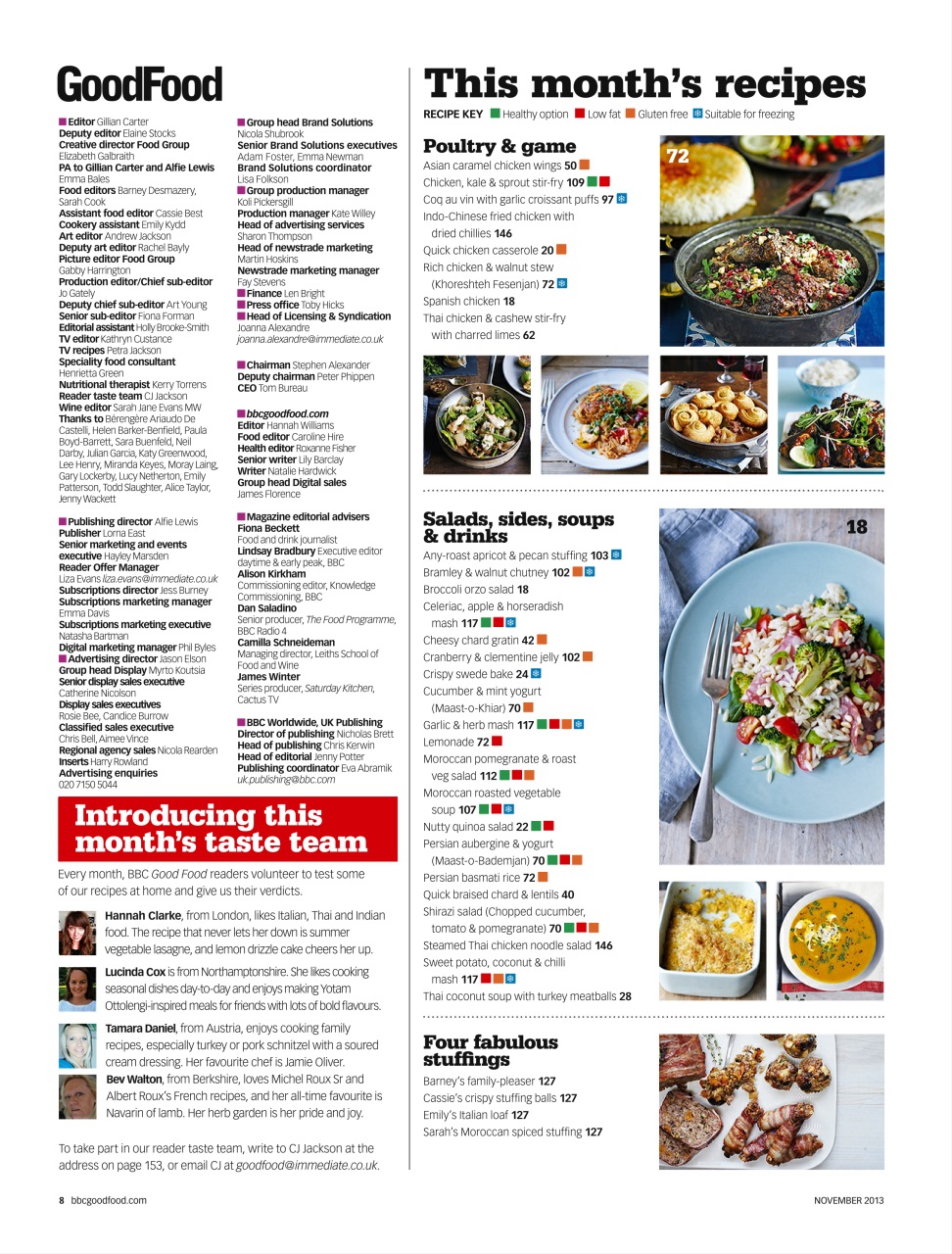 Good Food Magazine Preview Pages