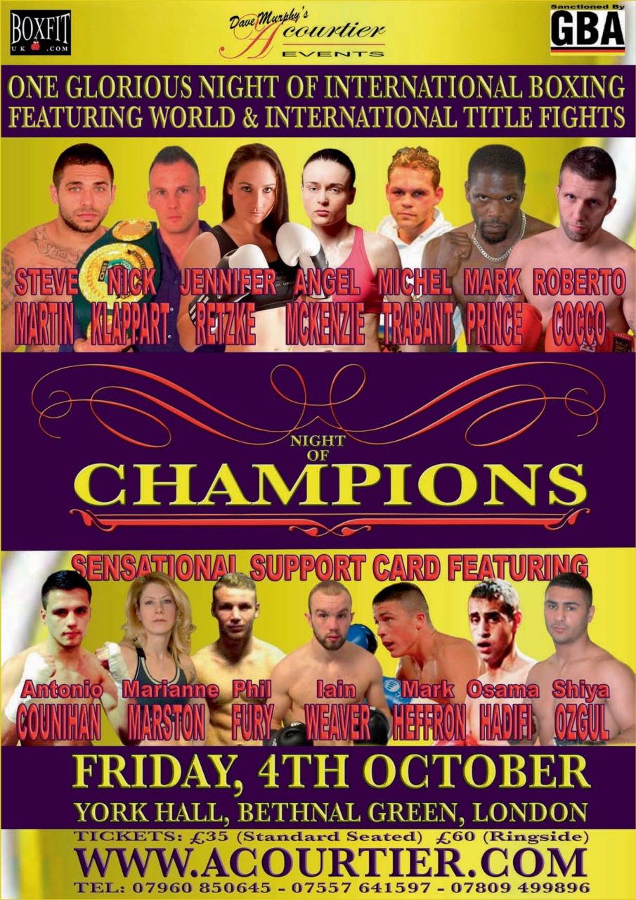 Boxing News Preview Pages