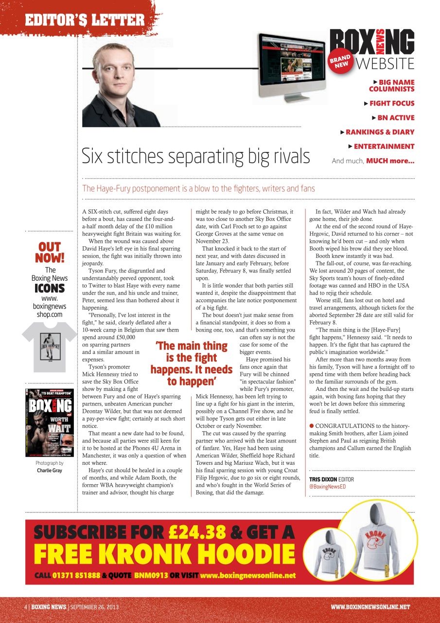 Boxing News Preview Pages