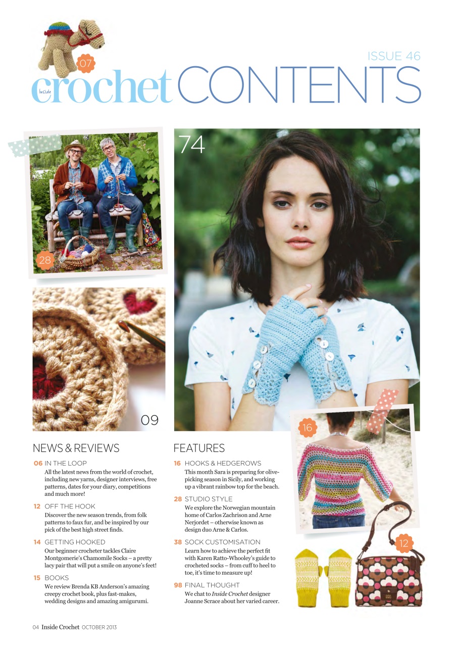 Inside Crochet Preview Pages