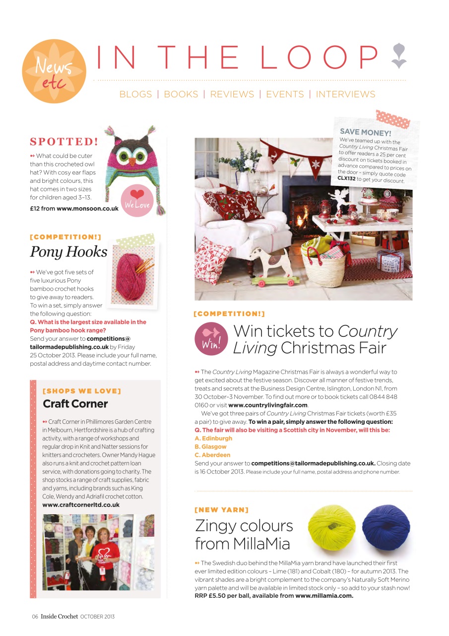 Inside Crochet Preview Pages