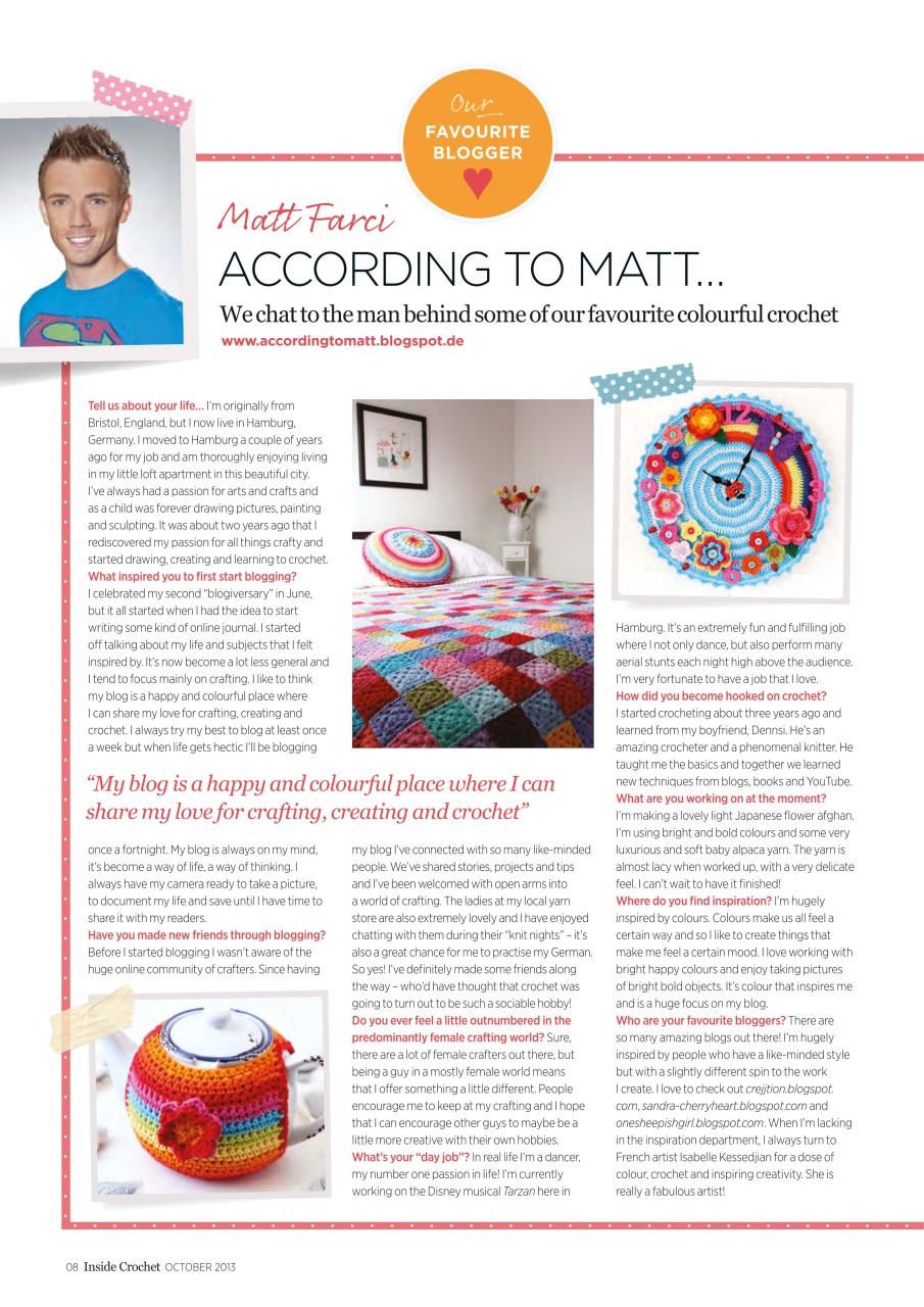 Inside Crochet Preview Pages