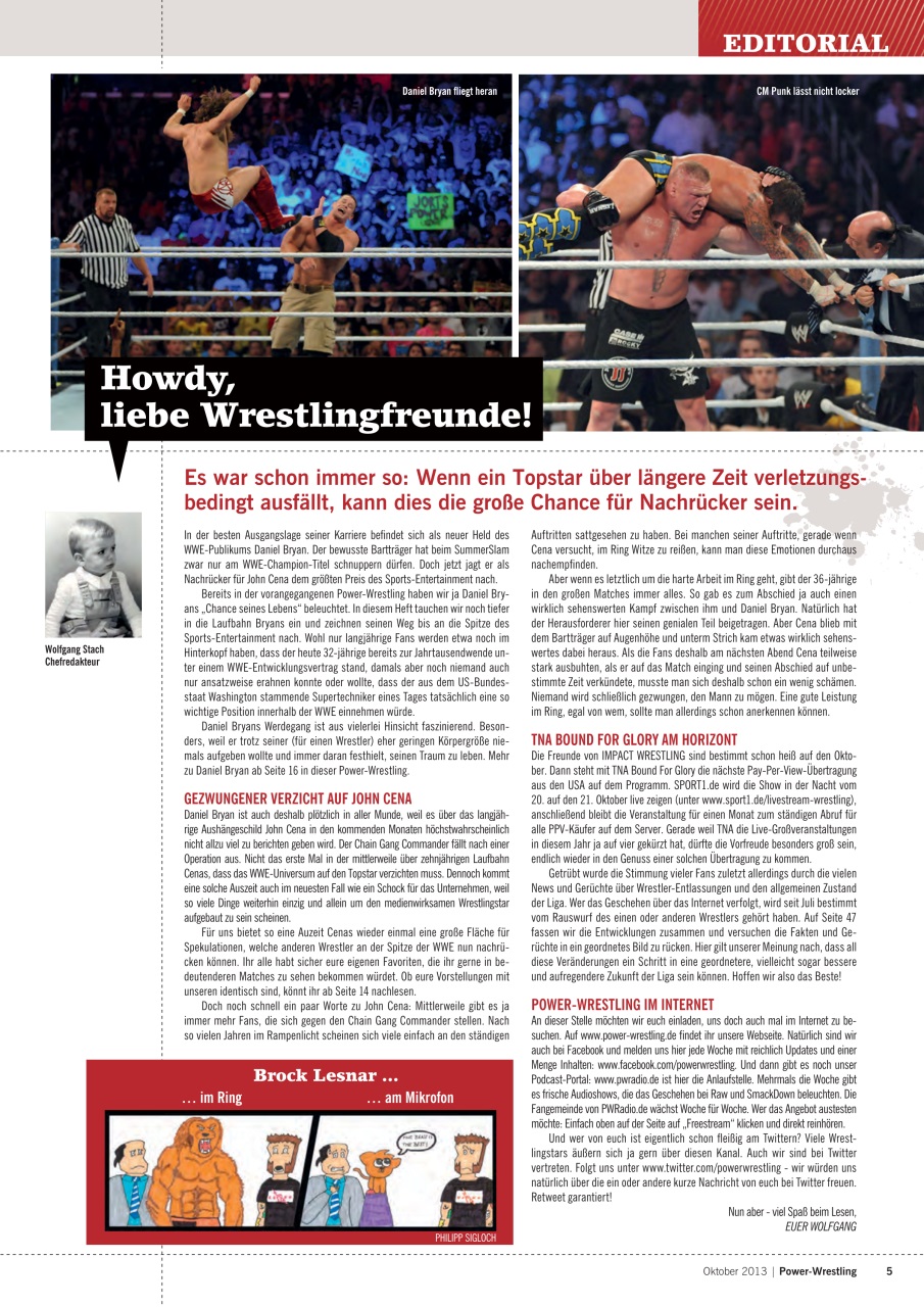 Power-Wrestling Preview Pages