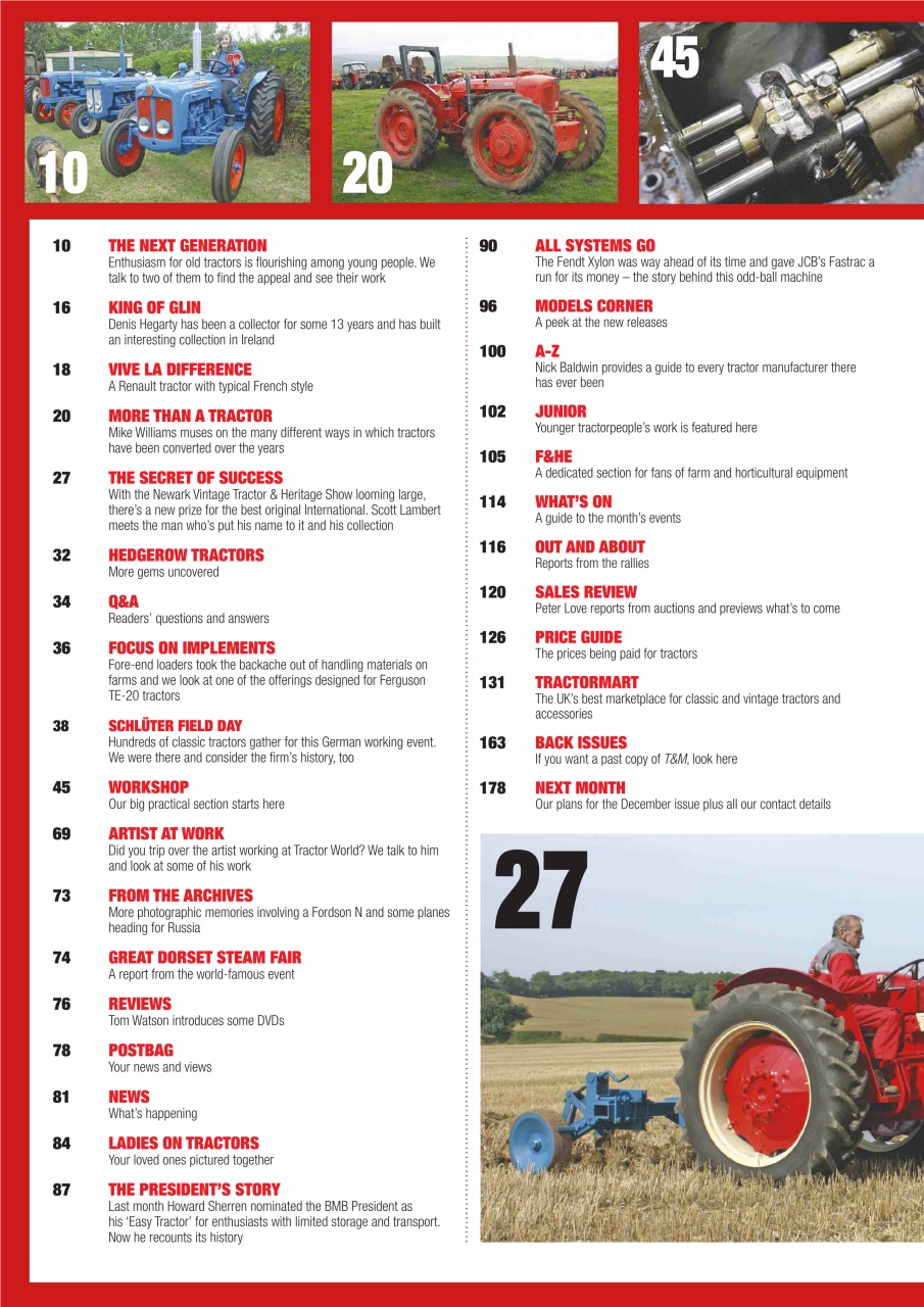 Tractor & Machinery Preview Pages