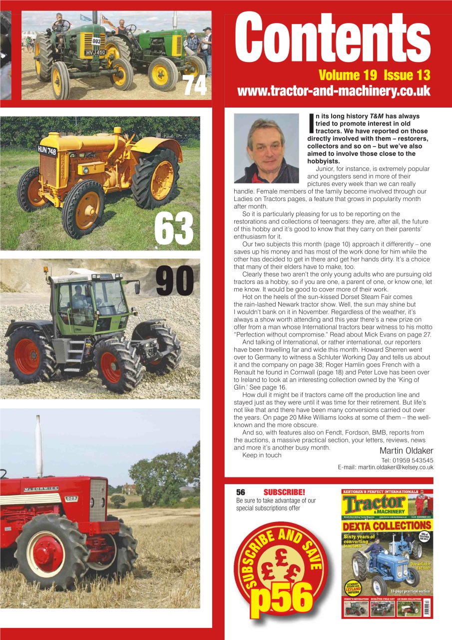Tractor & Machinery Preview Pages