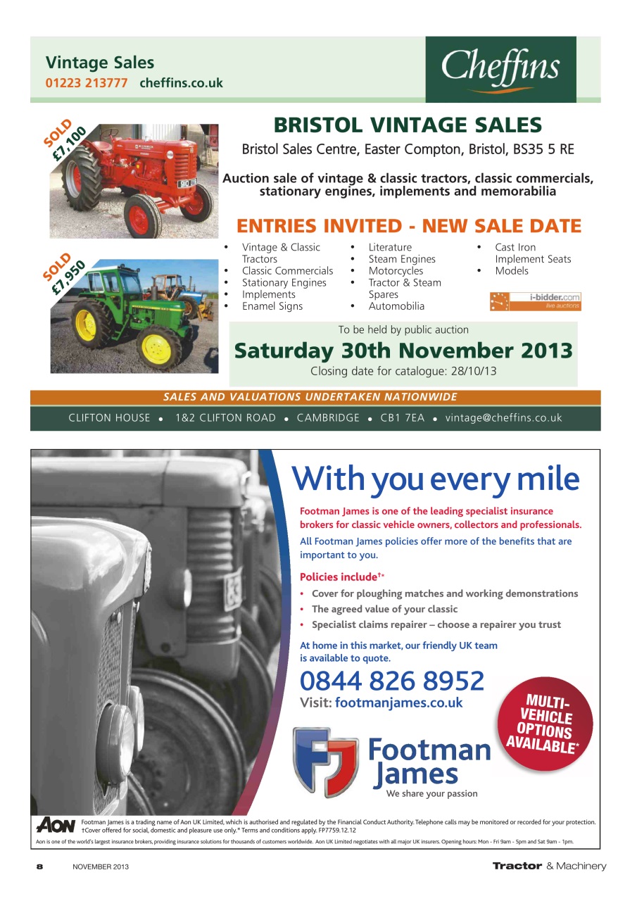 Tractor & Machinery Preview Pages