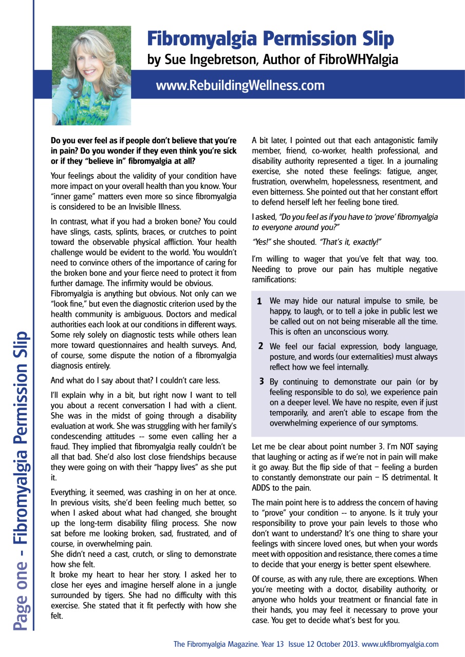 Fibromyalgia Magazine Preview Pages