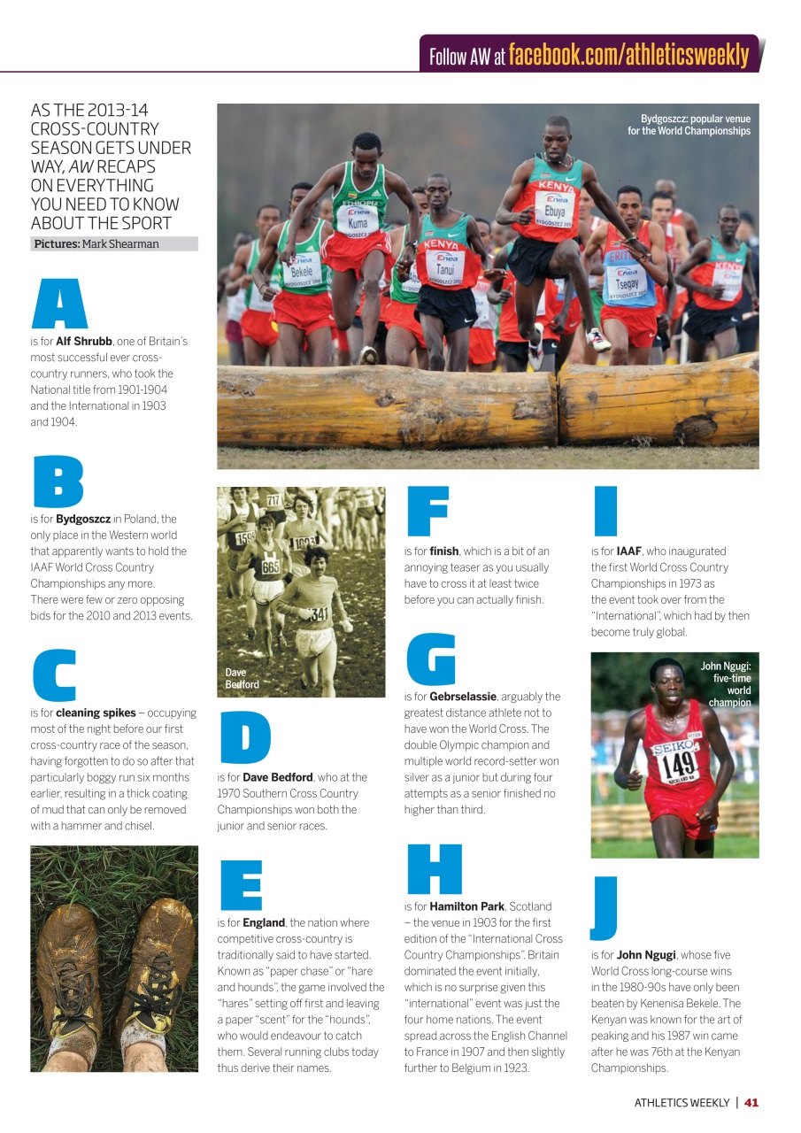 AW – Athletics Weekly Magazine Preview Pages