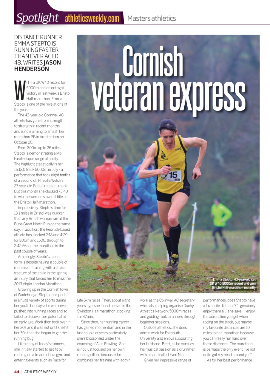 AW – Athletics Weekly Magazine Preview Pages
