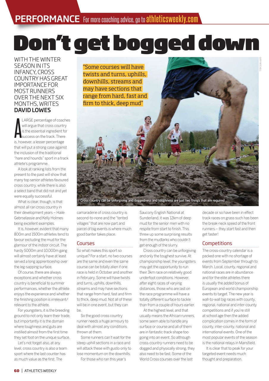 AW – Athletics Weekly Magazine Preview Pages